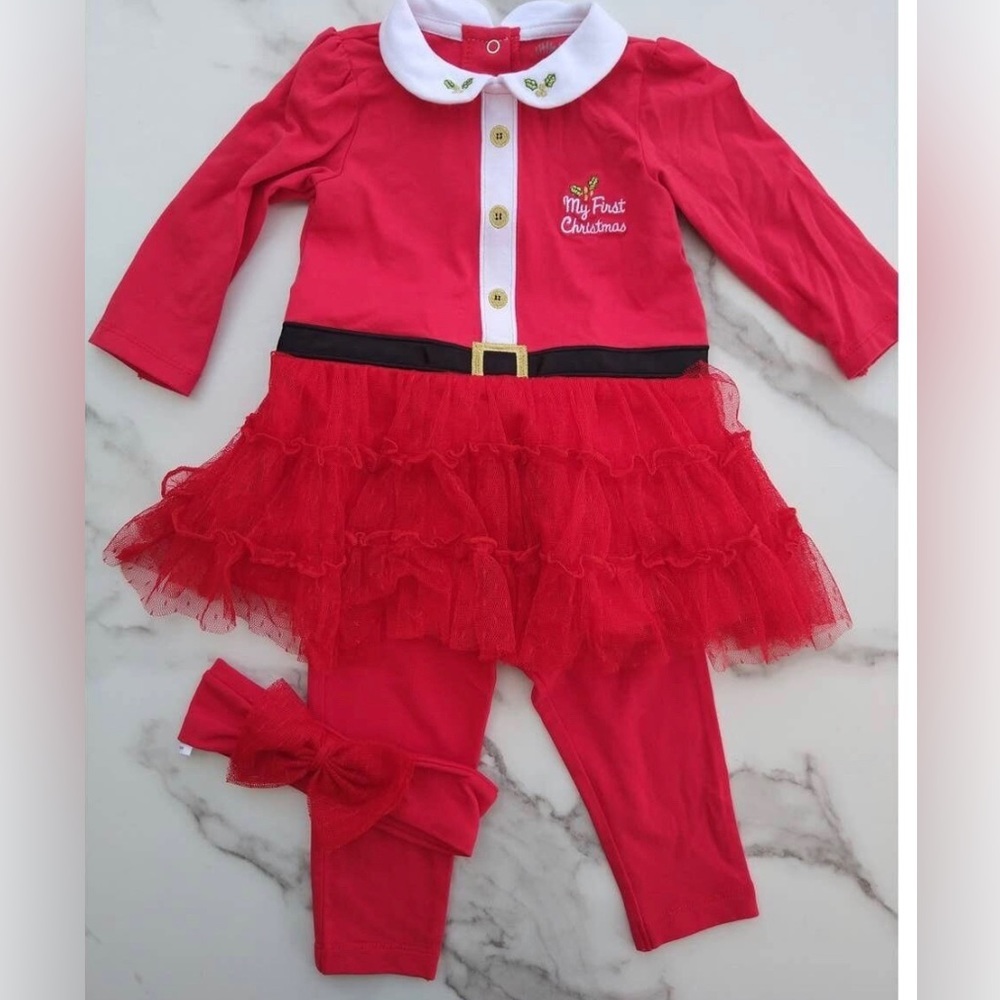 Brand new Little me Holiday 3 PCs Set - Picture 1 of 9